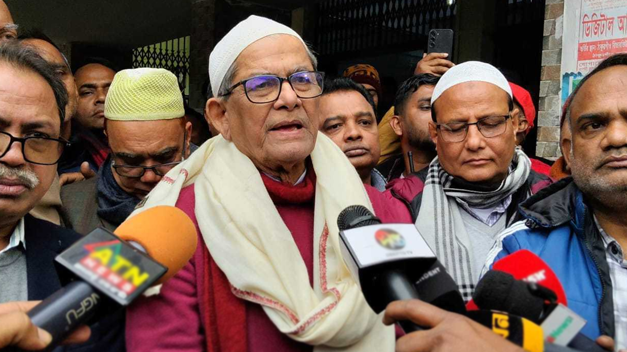 উন্নয়ন হবে মূল লক্ষ্য: মির্জা ফখরুল